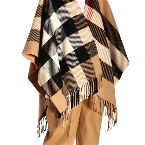 burberry cape damen|burberry wraps for women.